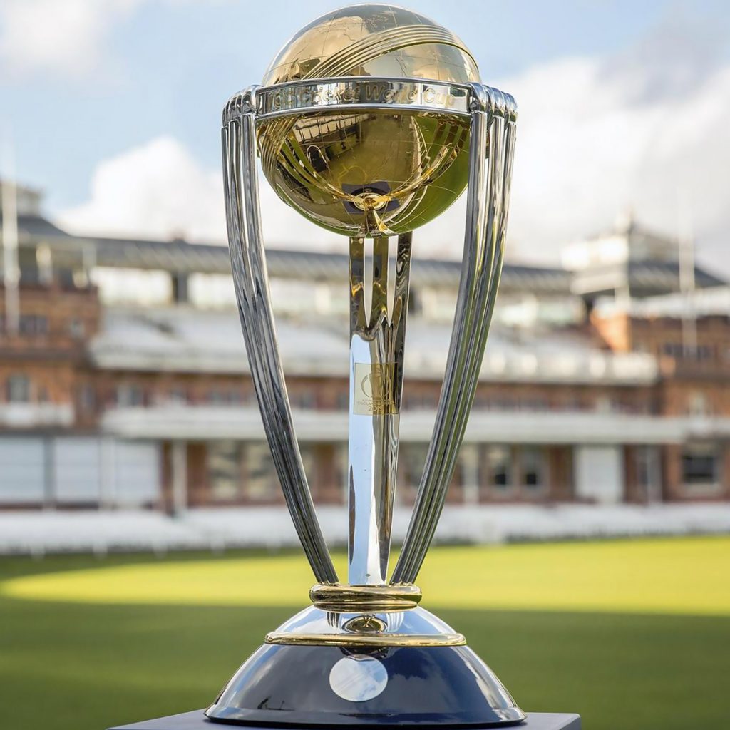 ICC Cricket World Cup crafted by Garrard Trophy Jewellers