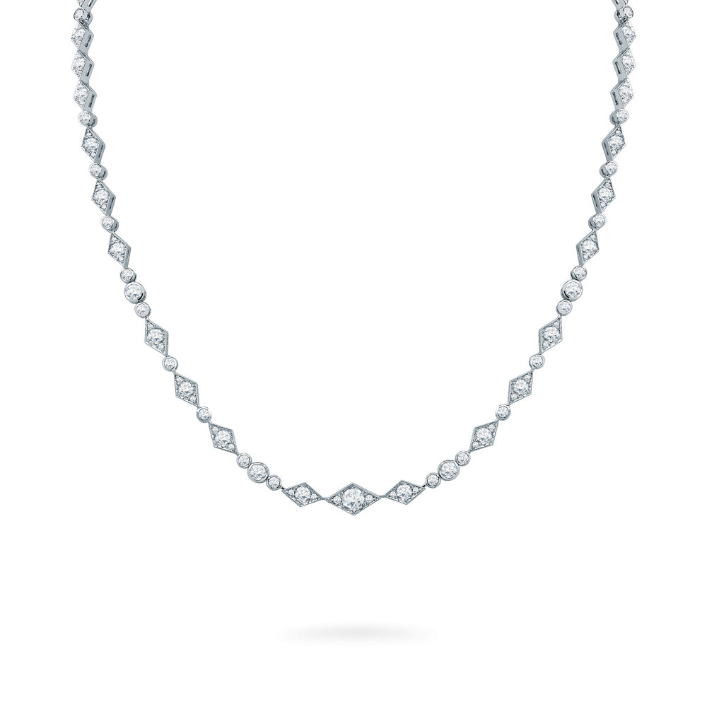 Garrard Albemarle jewellery collection Diamond Necklace in 18ct White Gold 2014503 Hero
