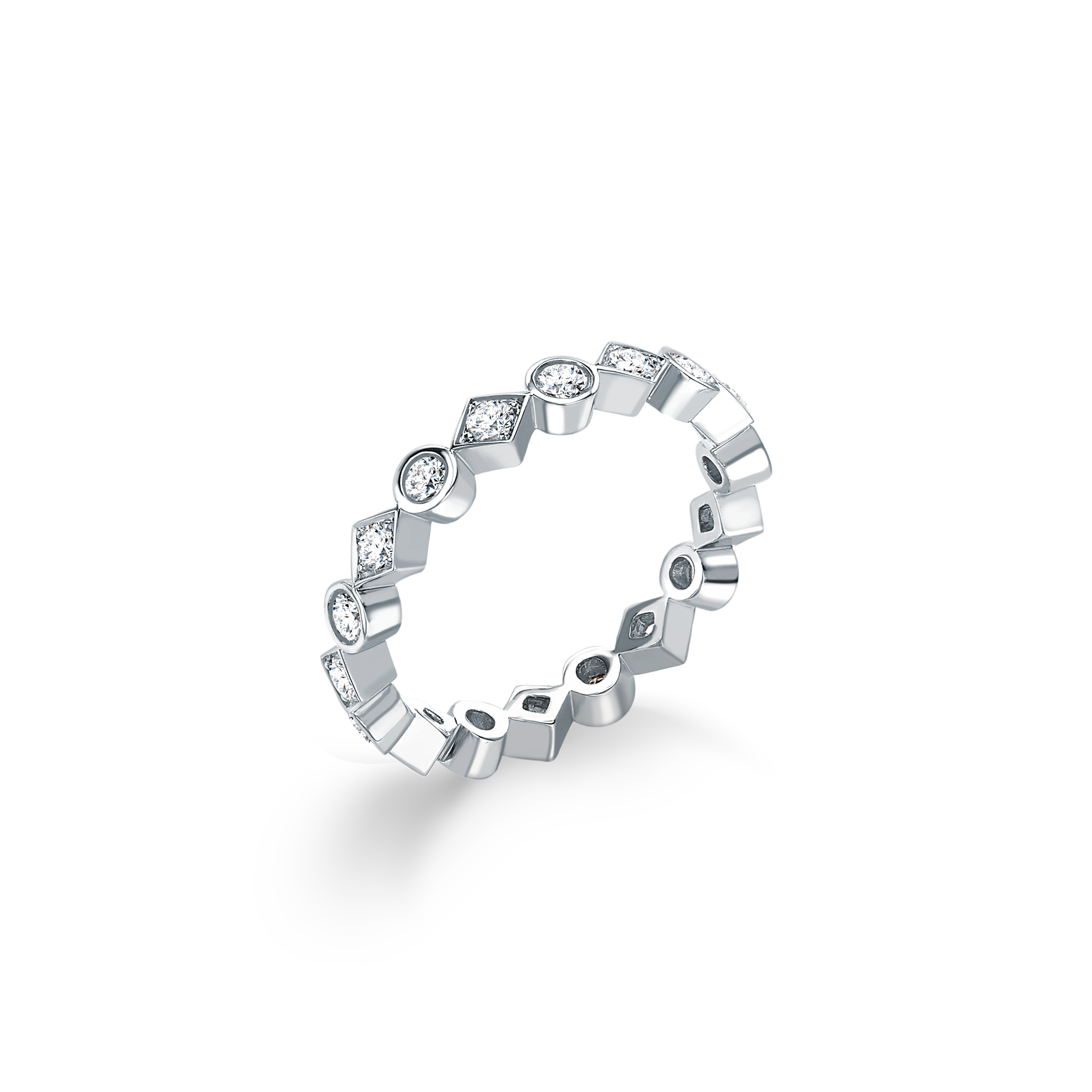 Garrard Bridal jewellery collection Albemarle Diamond Eternity Band in 18ct White Gold 2014369 Garrard Bridal jewellery collection Albemarle Diamond Eternity Band in 18ct White Gold 2014369