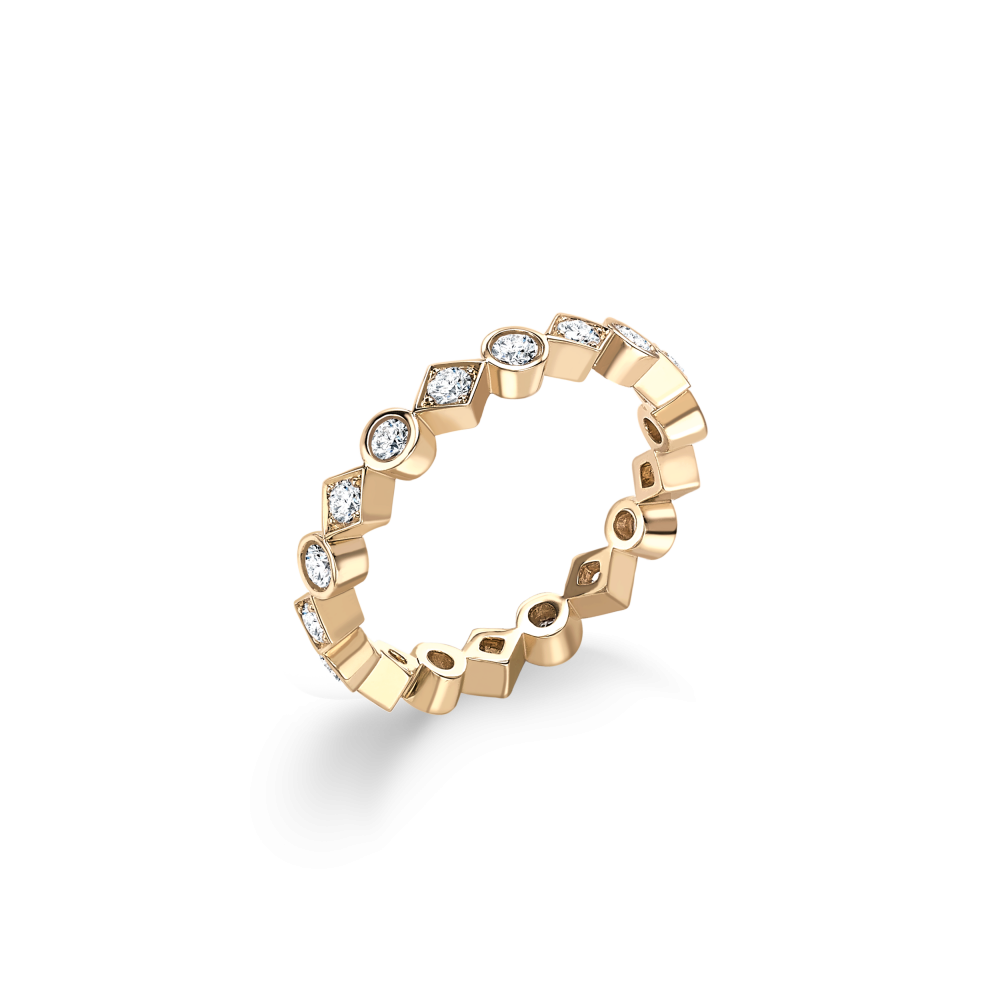 Garrard Bridal jewellery collection Albemarle Diamond Eternity Band in 18ct Yellow Gold 2014396