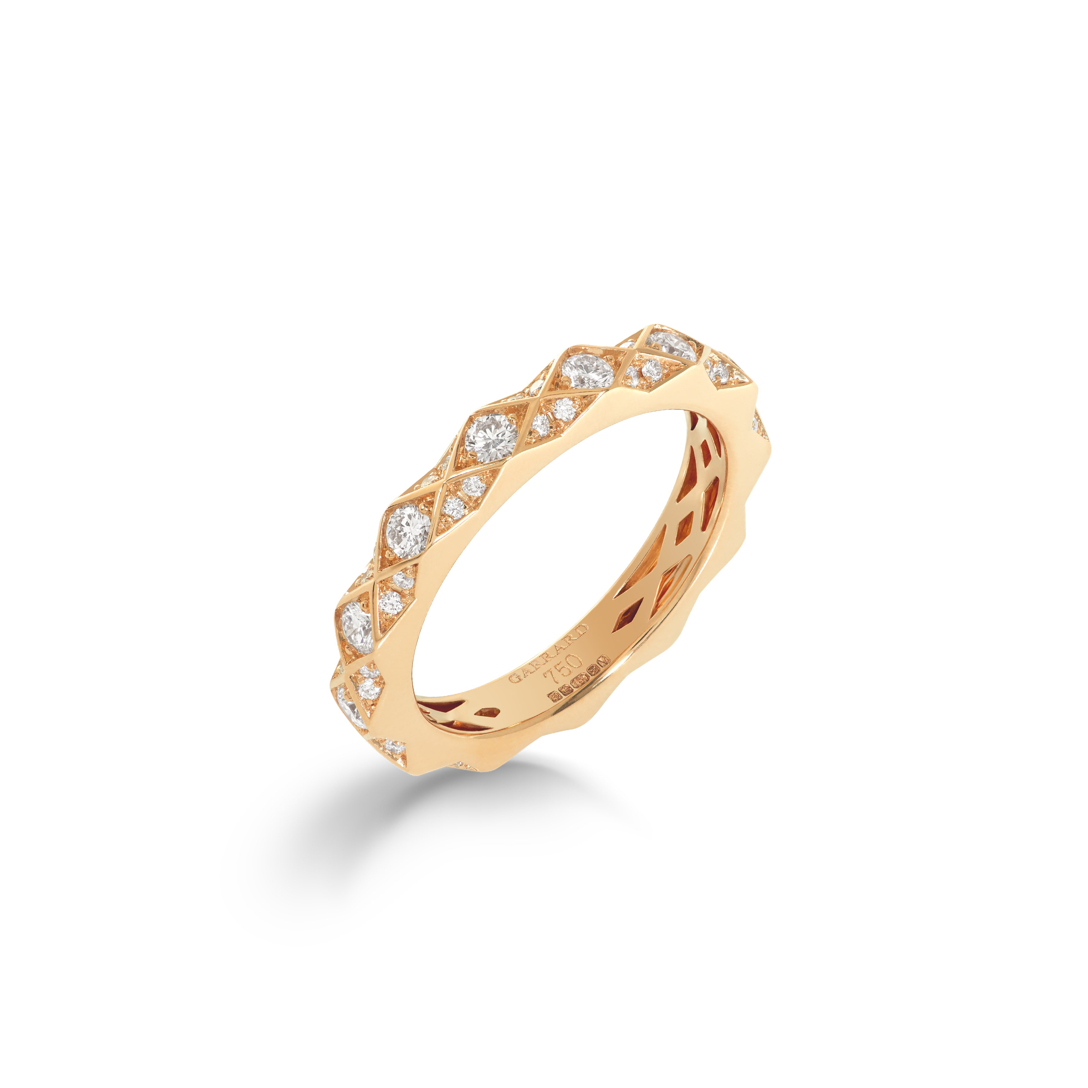 Garrard Bridal jewellery collection Aloria Diamond Eternity Band in 18ct Yellow Gold 3mm 2017273 Garrard Bridal jewellery collection Aloria Diamond Eternity Band in 18ct Yellow Gold 3mm 2017273