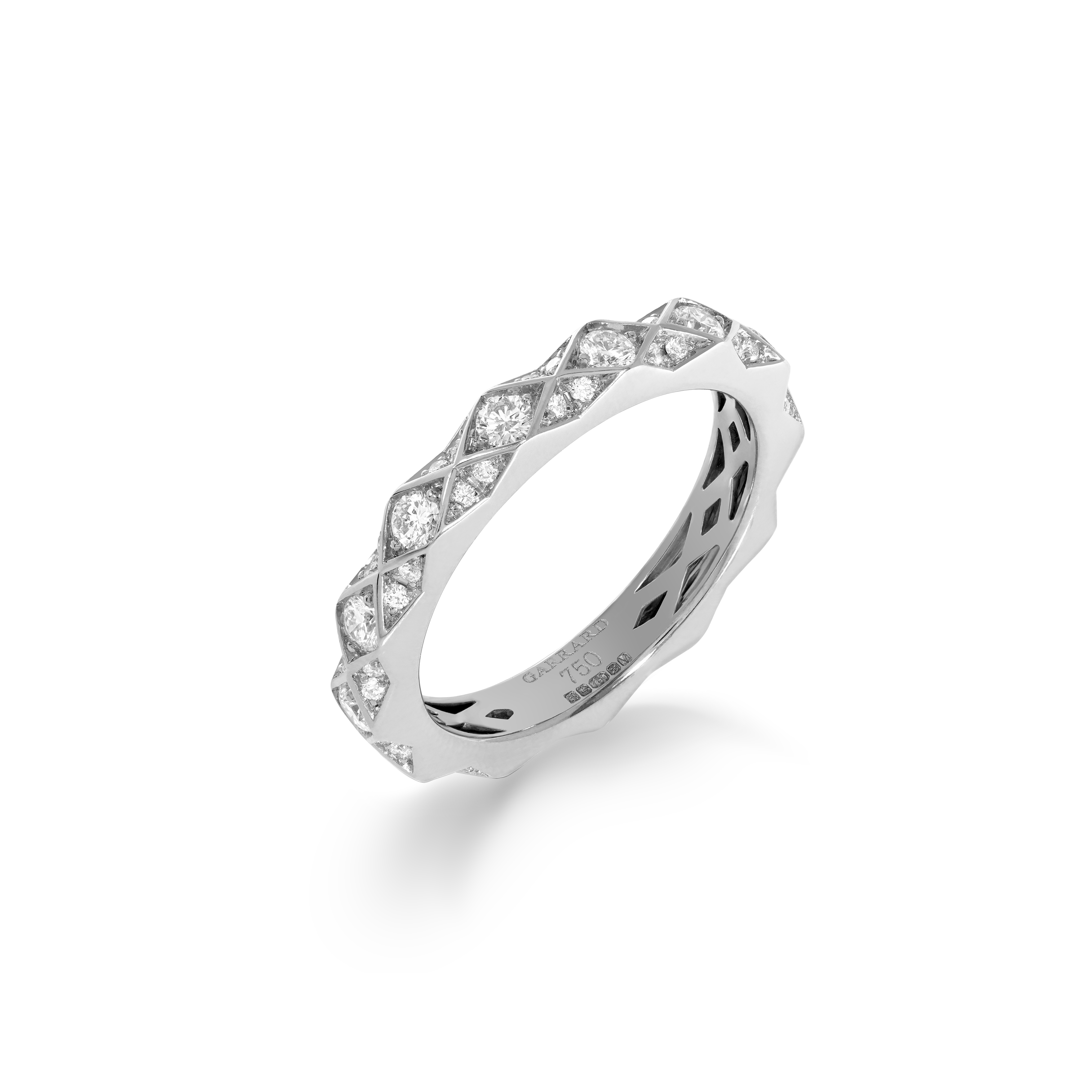 Garrard Bridal jewellery collection Aloria Diamond Eternity Band in Platinum 3mm 2017272 Garrard Bridal jewellery collection Aloria Diamond Eternity Band in Platinum 3mm 2017272