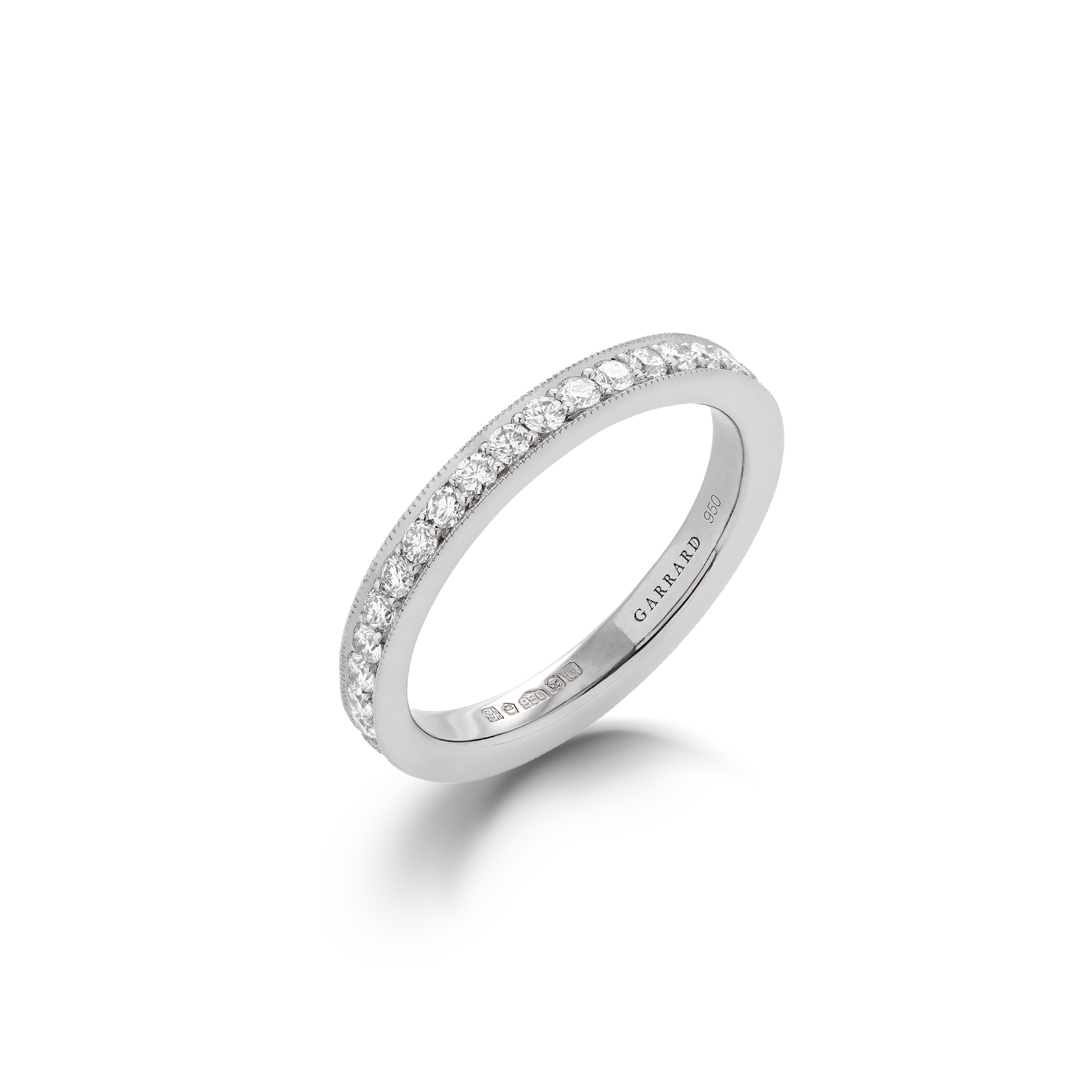 Garrard Bridal jewellery collection Evermore Diamond Eternity Band in Platinum 2mm 2016522 Garrard Bridal jewellery collection Evermore Diamond Eternity Band in Platinum 2mm 2016522
