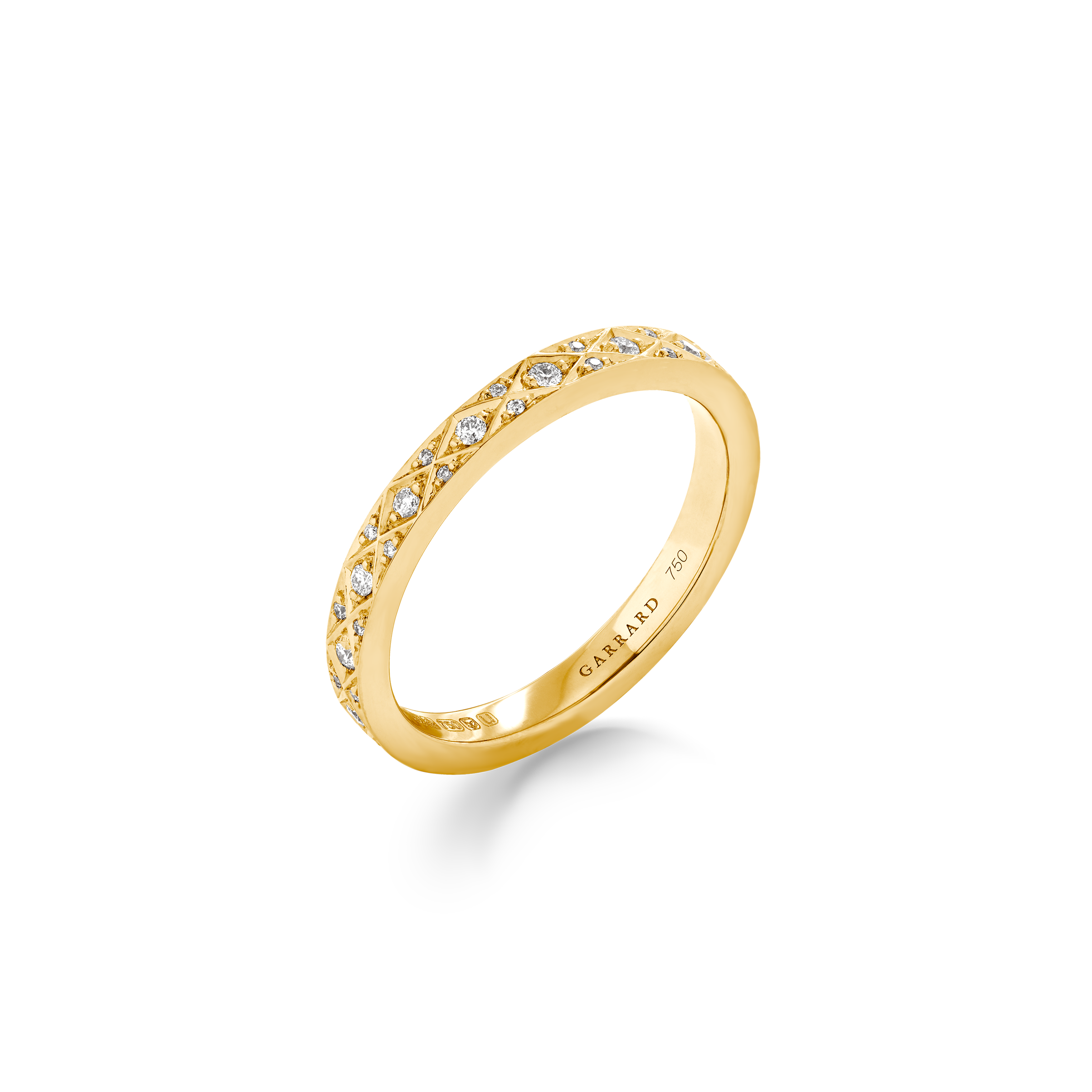 Garrard Bridal jewellery collection Signature Diamond Eternity Band in 18ct Yellow Gold 2015931 Garrard Bridal jewellery collection Signature Diamond Eternity Band in 18ct Yellow Gold 2015931