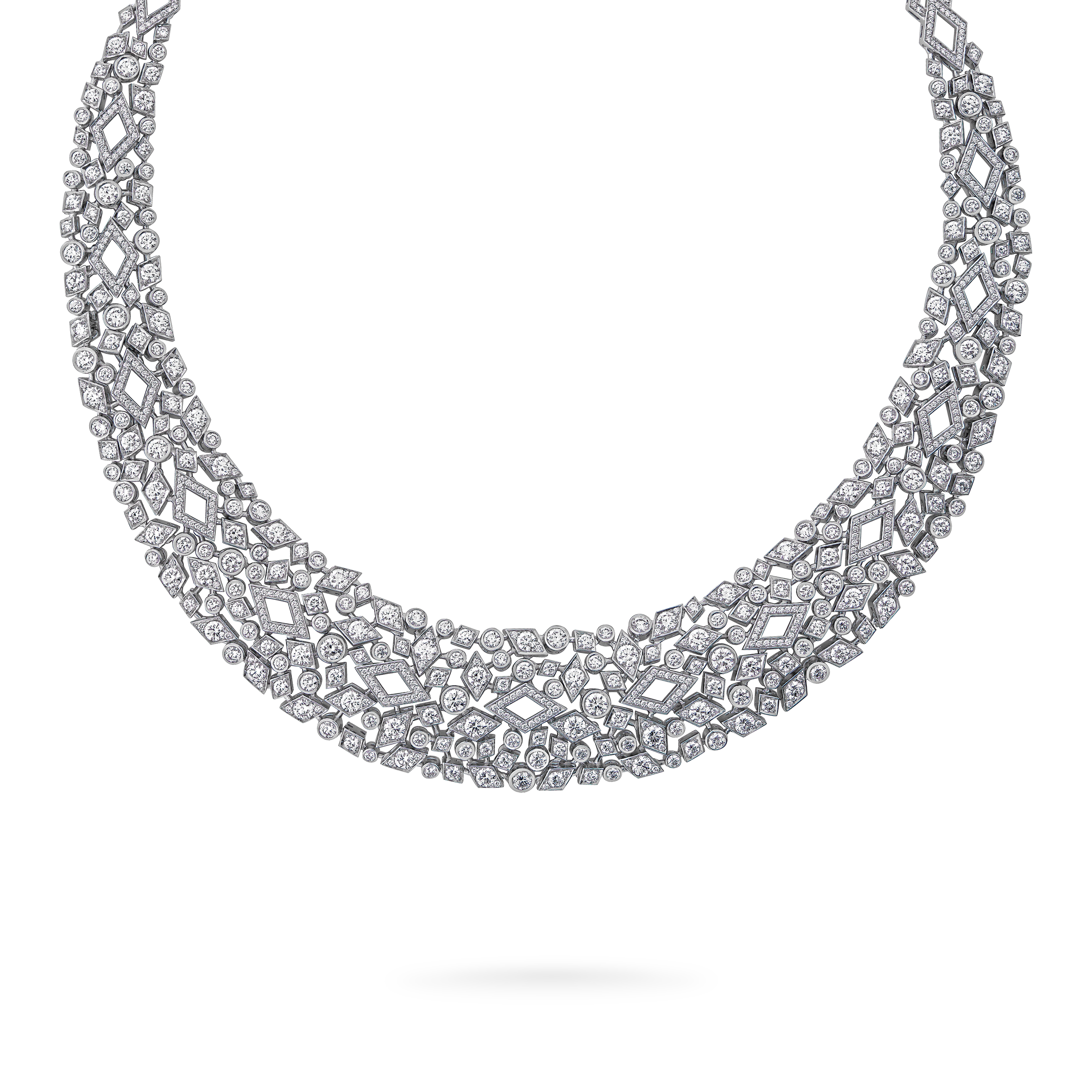 Garrard Albemarle High Jewellery Diamond Collar Necklace In 18ct White Gold 2017323 Garrard Albemarle High Jewellery Diamond Collar Necklace In 18ct White Gold 2017323