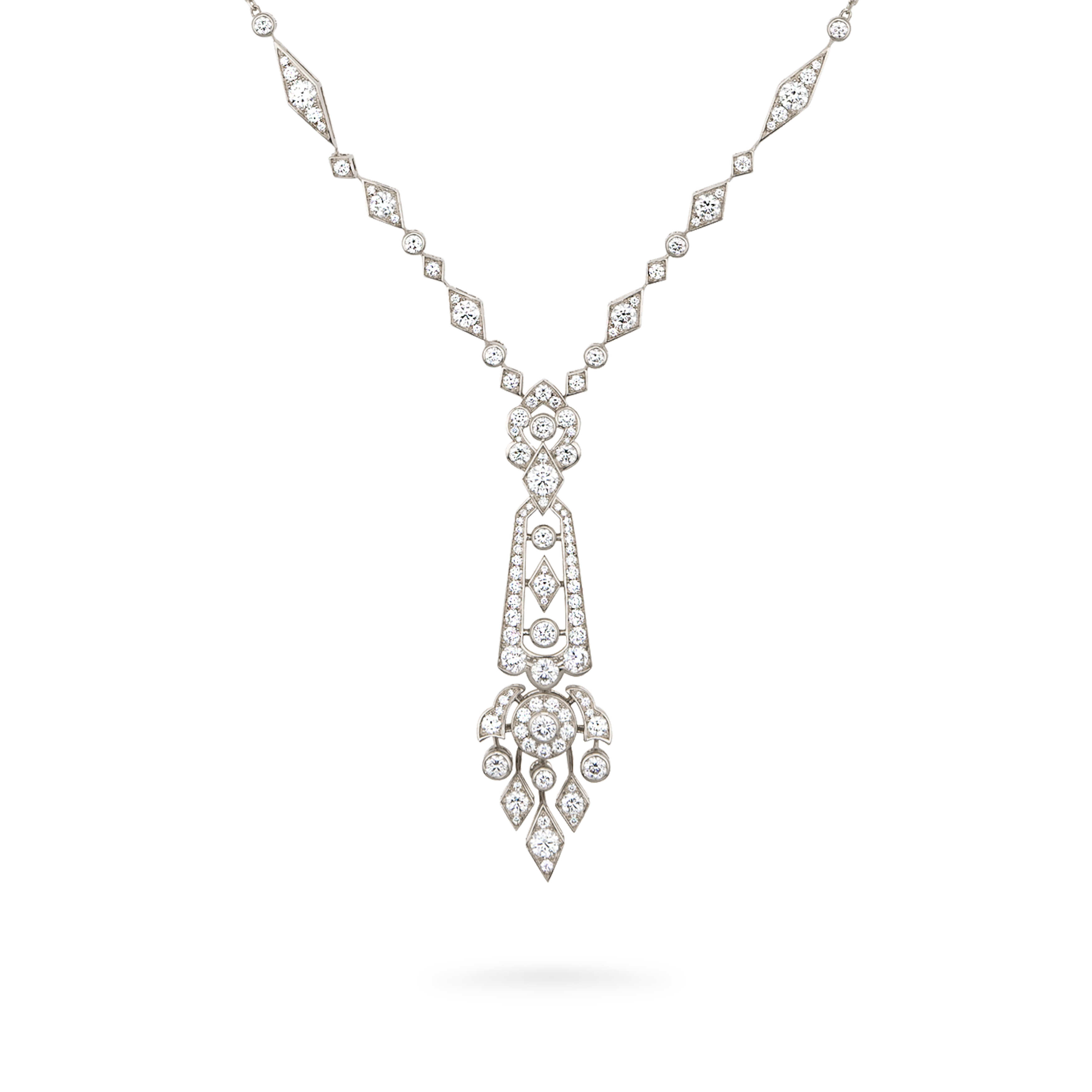 Garrard Albemarle Jewellery Collection Diamond Lariat Necklace in 18ct white gold 2013243 Hero View Garrard Albemarle Jewellery Collection Diamond Lariat Necklace in 18ct white gold 2013243 Hero View