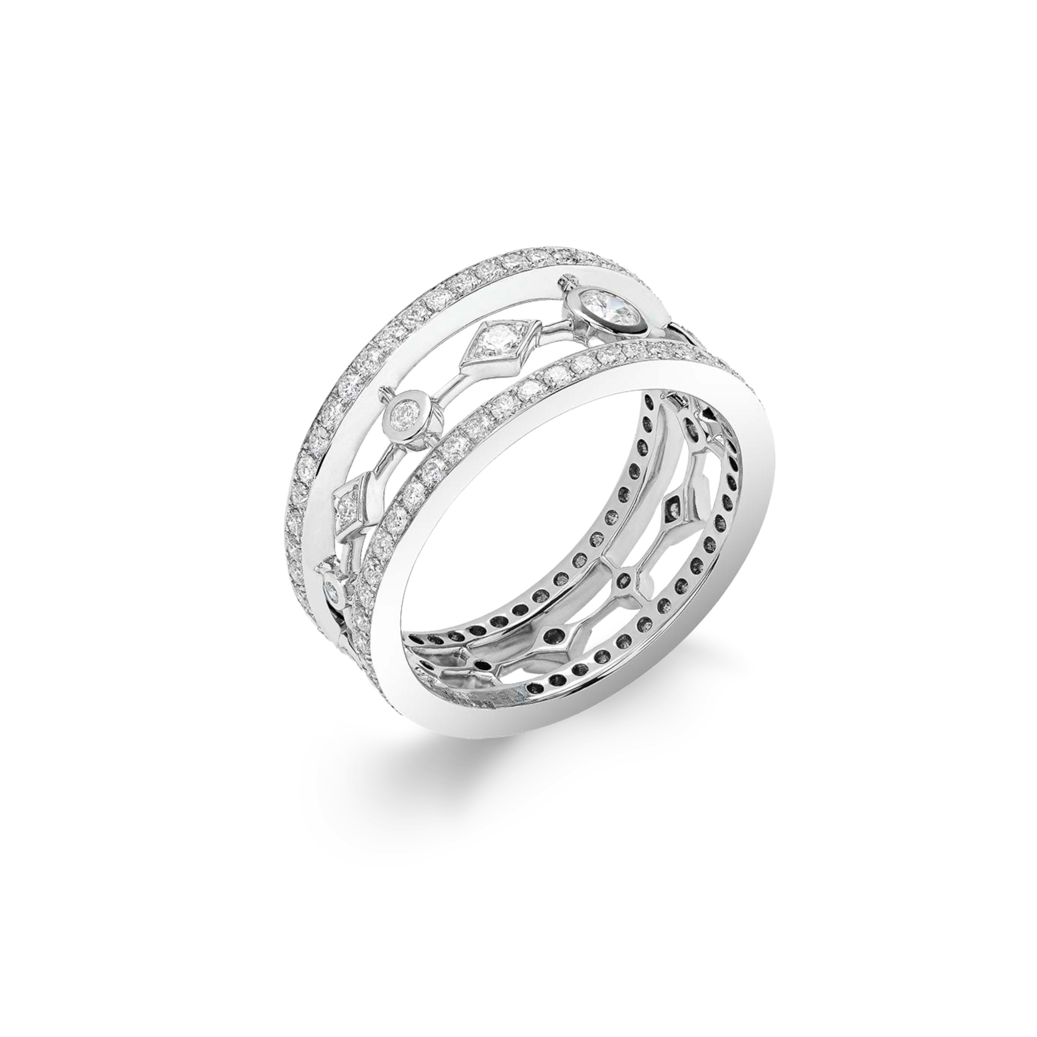 Garrard Albemarle jewellery Collection Diamond Band In 18ct White Gold 2015958 Hero View Garrard Albemarle jewellery Collection Diamond Band In 18ct White Gold 2015958 Hero View