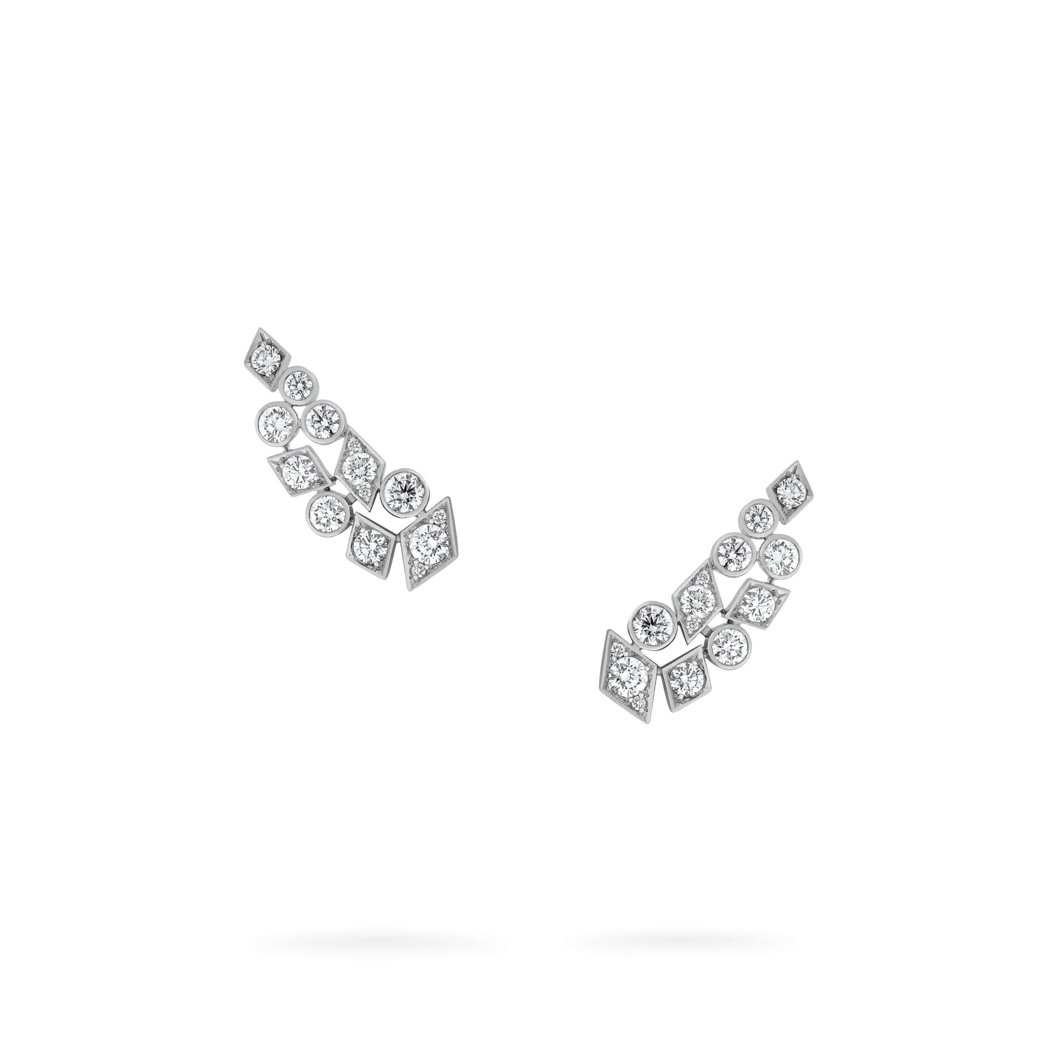 Garrard Albemarle jewellery Collection Diamond Ear Climbers In 18ct White Gold 2017414 Hero View Garrard Albemarle jewellery Collection Diamond Ear Climbers In 18ct White Gold 2017414 Hero View