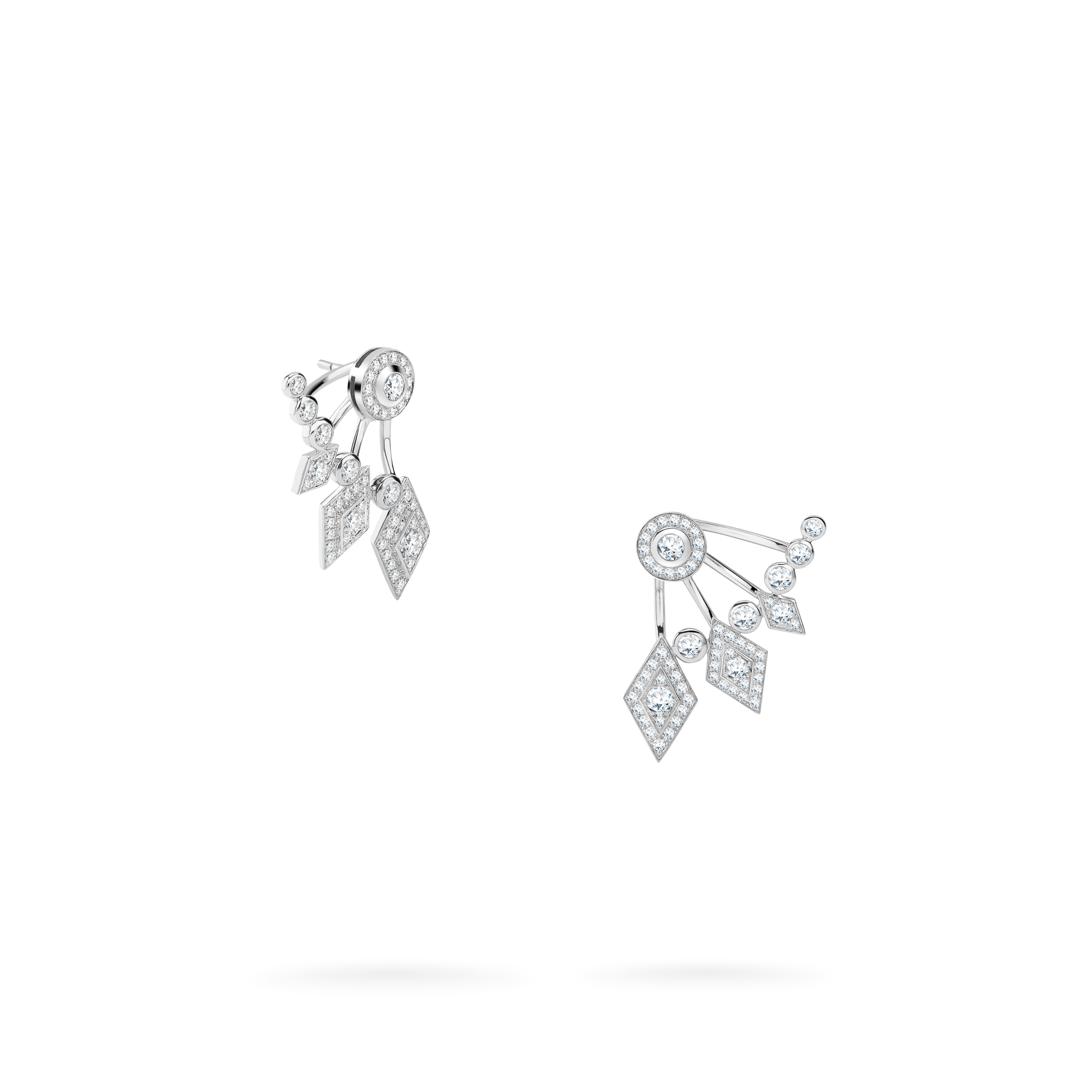 Garrard Albemarle jewellery Collection Diamond Ear Climbers in 18ct White Gold 2014398 Hero Garrard Albemarle jewellery Collection Diamond Ear Climbers in 18ct White Gold 2014398 Hero