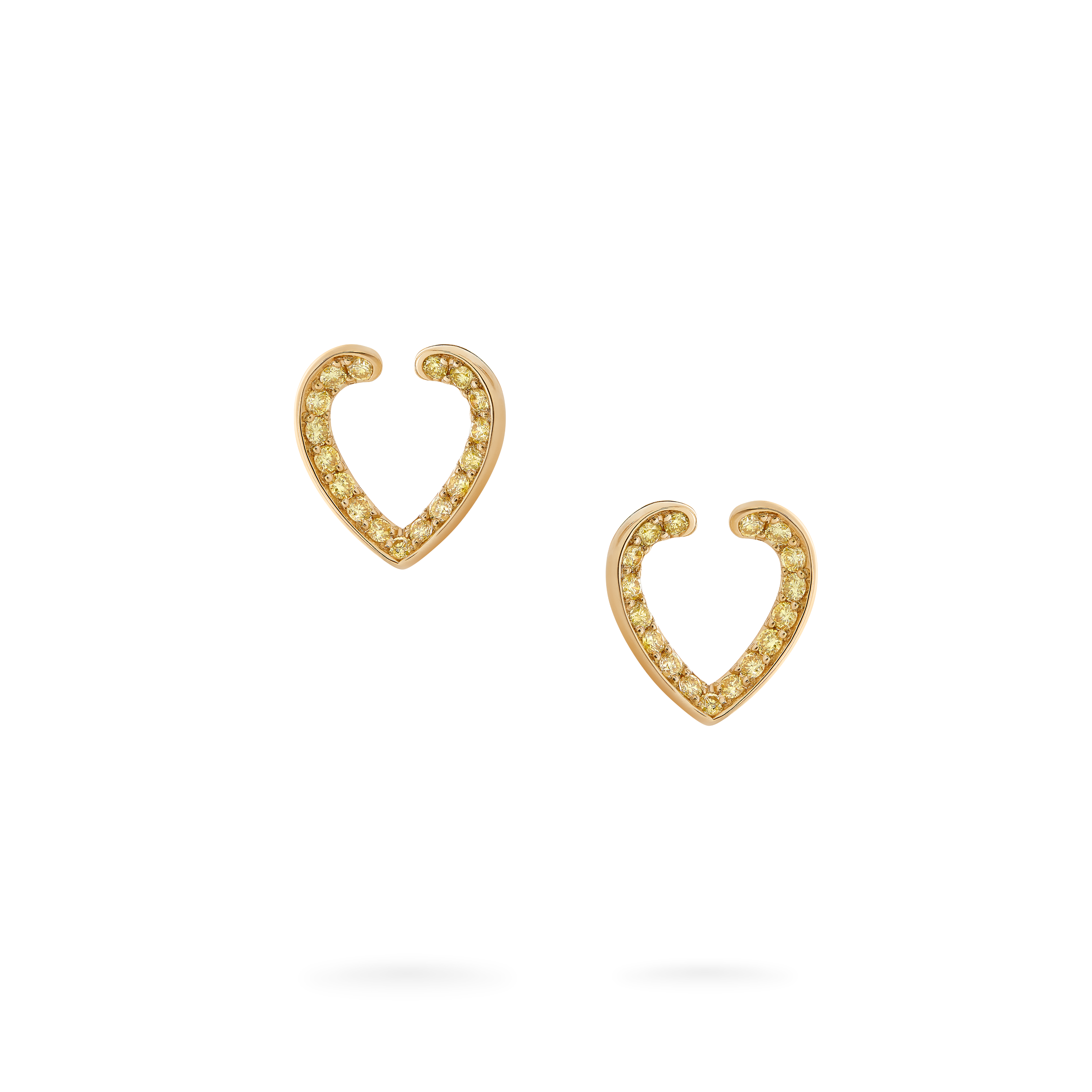 Garrard Aloria Collection Yellow Diamond Stud Earrings In 18ct Yellow Gold 2017088 Hero View Garrard Aloria Collection Yellow Diamond Stud Earrings In 18ct Yellow Gold 2017088 Hero View