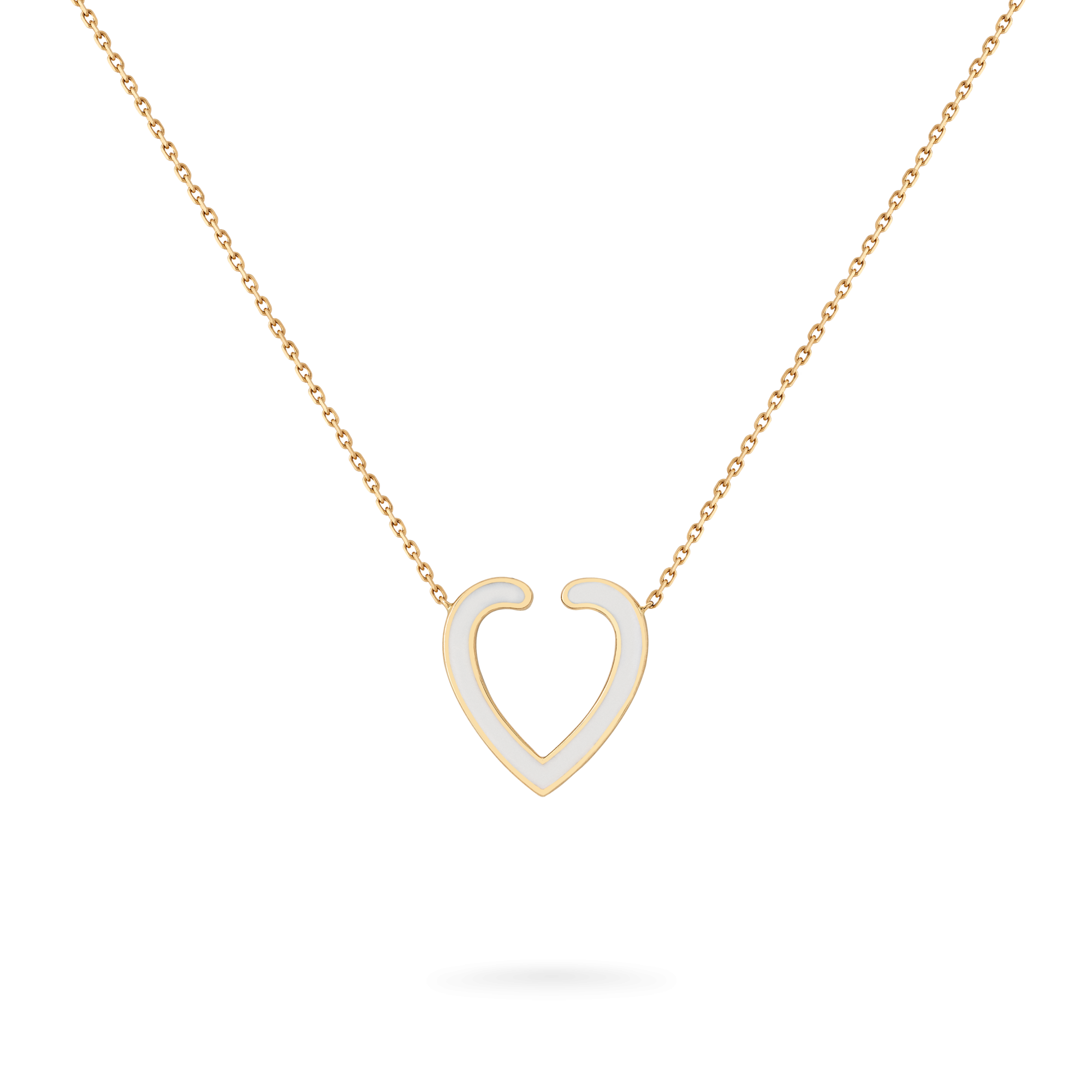 Garrard Aloria jewellery collection Reversible Pendant In 18ct Yellow Gold Diamonds and Enamel 2016934 Hero 2