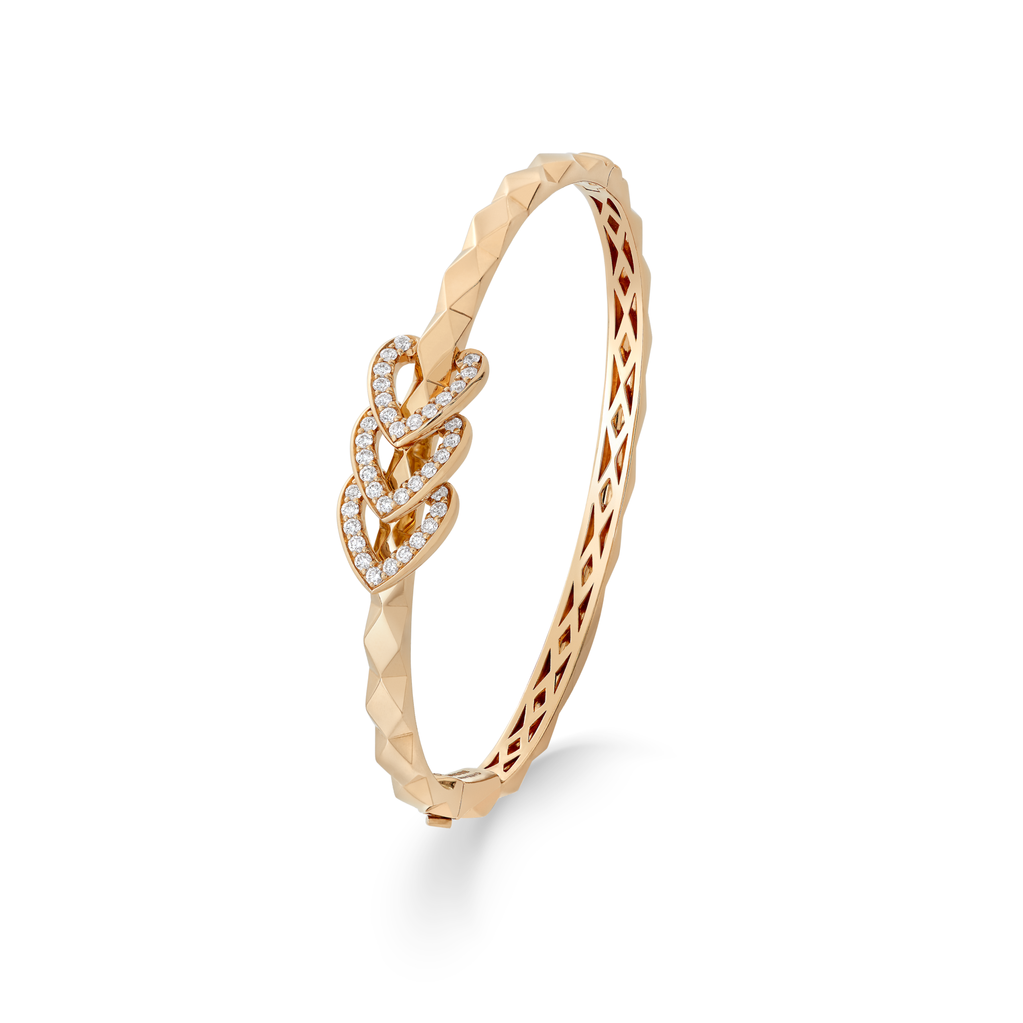 Garrard Aloria jewellery collection Reversible bracelet In 18ct yellow gold with diamonds and enamel 2016935 Hero View 1