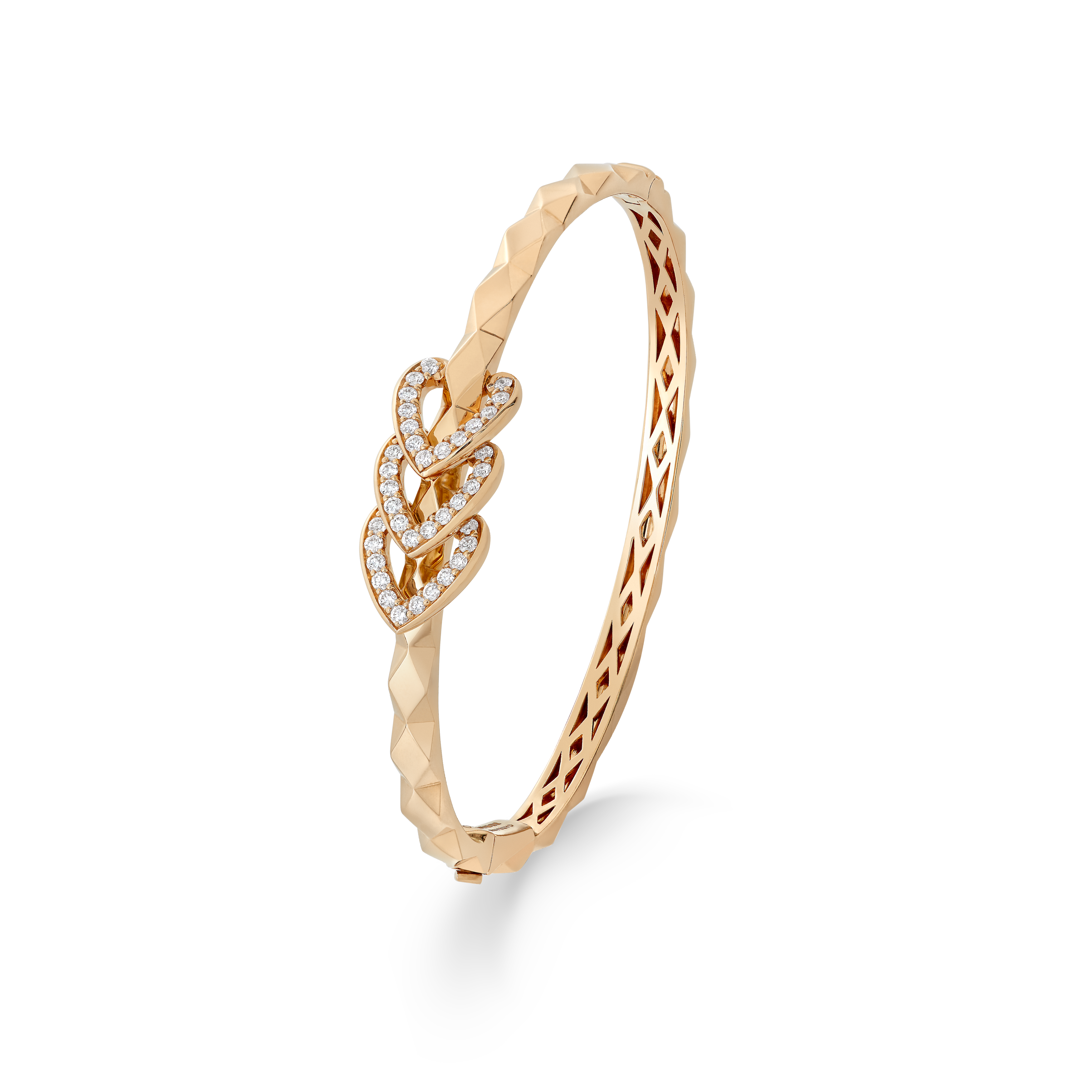 Garrard Aloria jewellery collection Reversible bracelet In 18ct yellow gold with diamonds and enamel 2016935 Hero View 1 Garrard Aloria jewellery collection Reversible bracelet In 18ct yellow gold with diamonds and enamel 2016935 Hero View 1