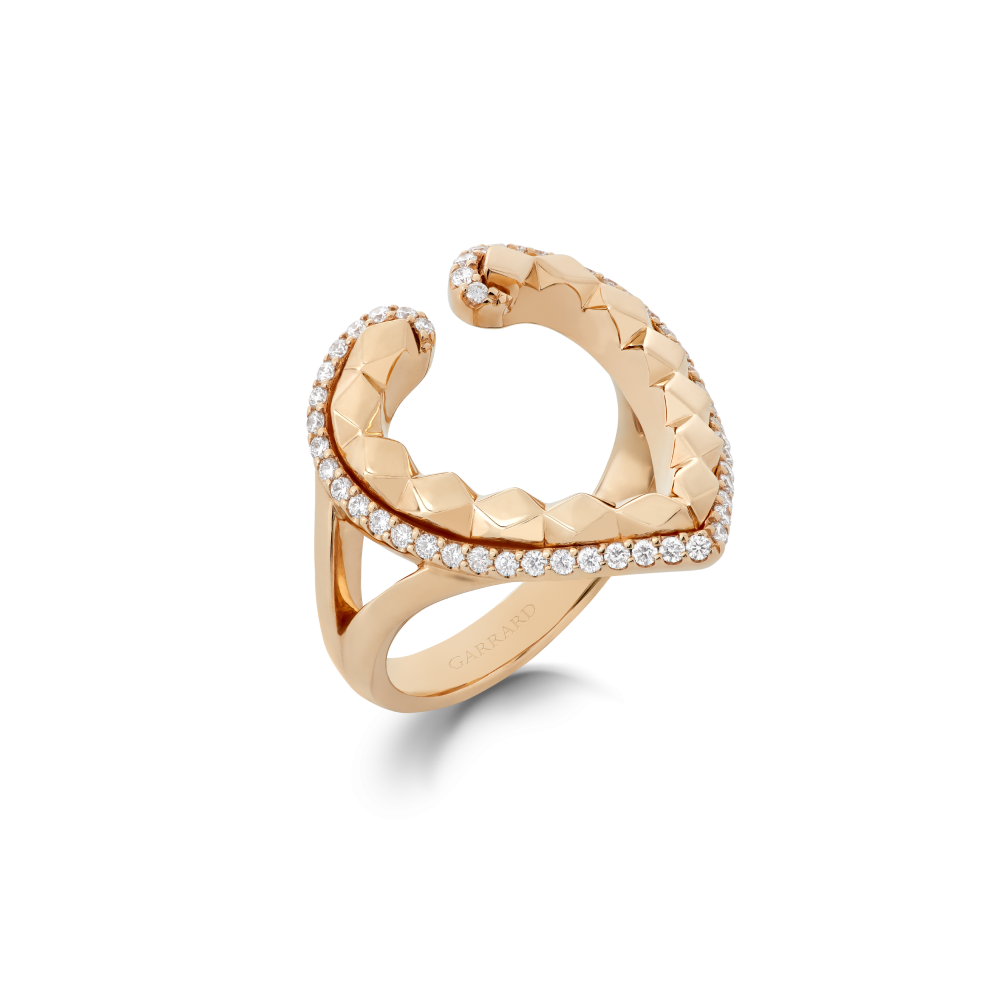Garrard Aloria jewellery collection Ring In 18ct Yellow Gold with Diamonds 2017081 Hero