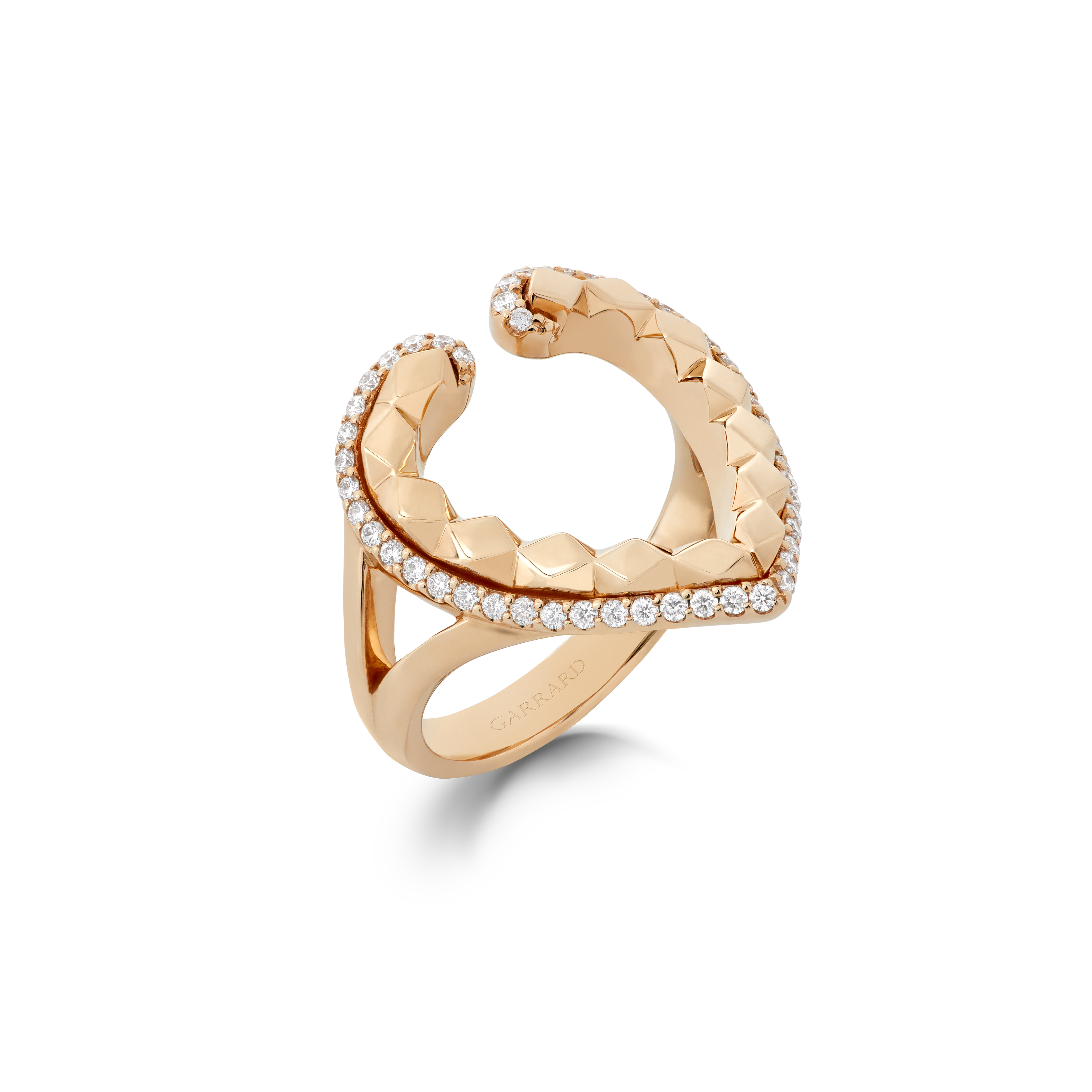 Garrard Aloria jewellery collection Ring In 18ct Yellow Gold with Diamonds 2017081 Hero Garrard Aloria jewellery collection Ring In 18ct Yellow Gold with Diamonds 2017081 Hero