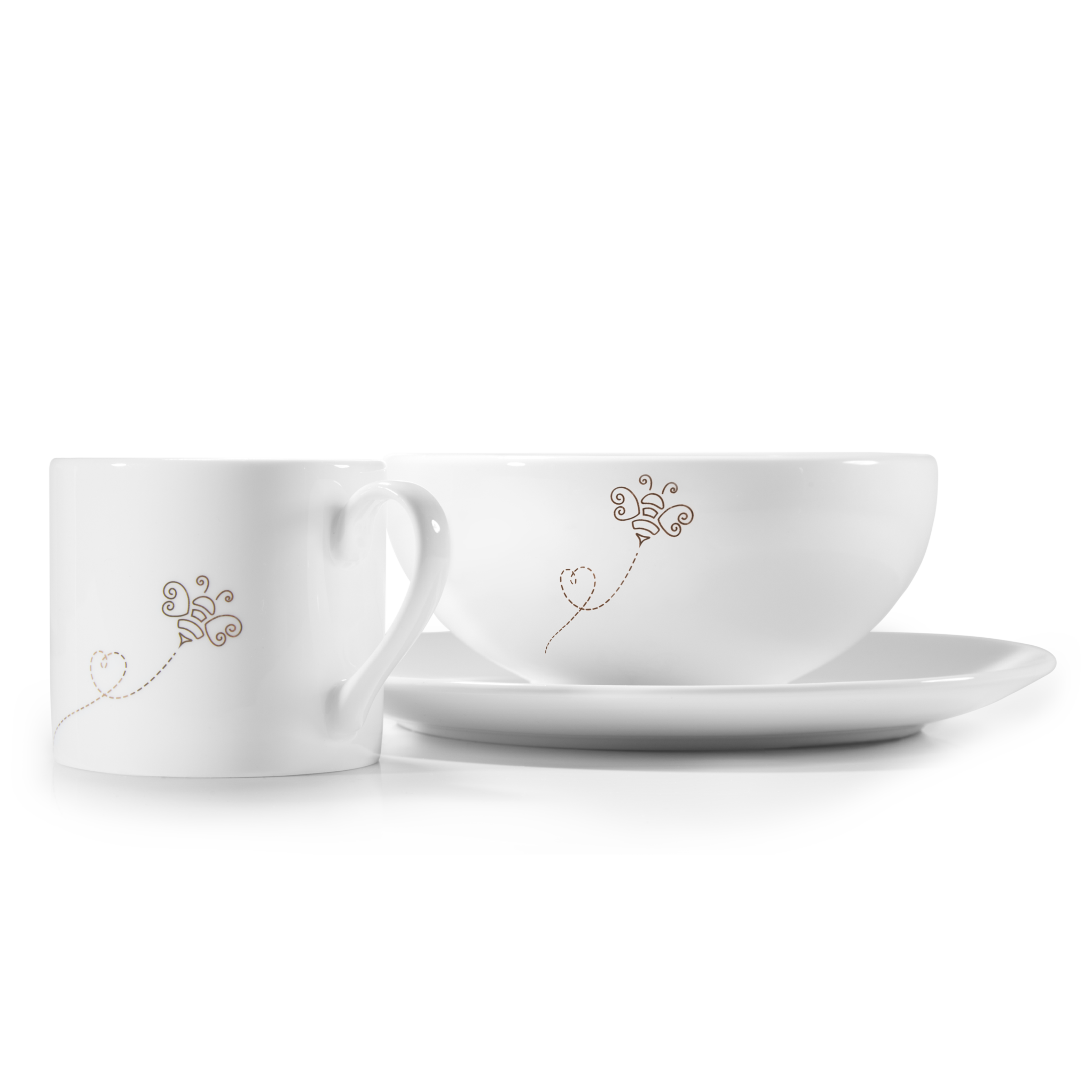 Garrard Christening New Baby Gift Baby Bee collection Bone China Three Piece Dinnerware Set 2017781 Hero 2 Garrard Christening New Baby Gift Baby Bee collection Bone China Three Piece Dinnerware Set 2017781 Hero 2