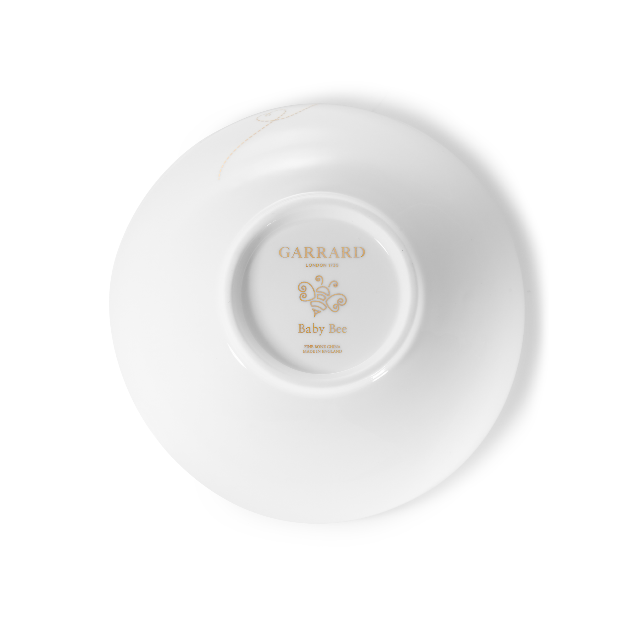 Garrard Christening New Baby Gift Baby Bee collection Bone China Three Piece Dinnerware Set 2017781 bowl bottom