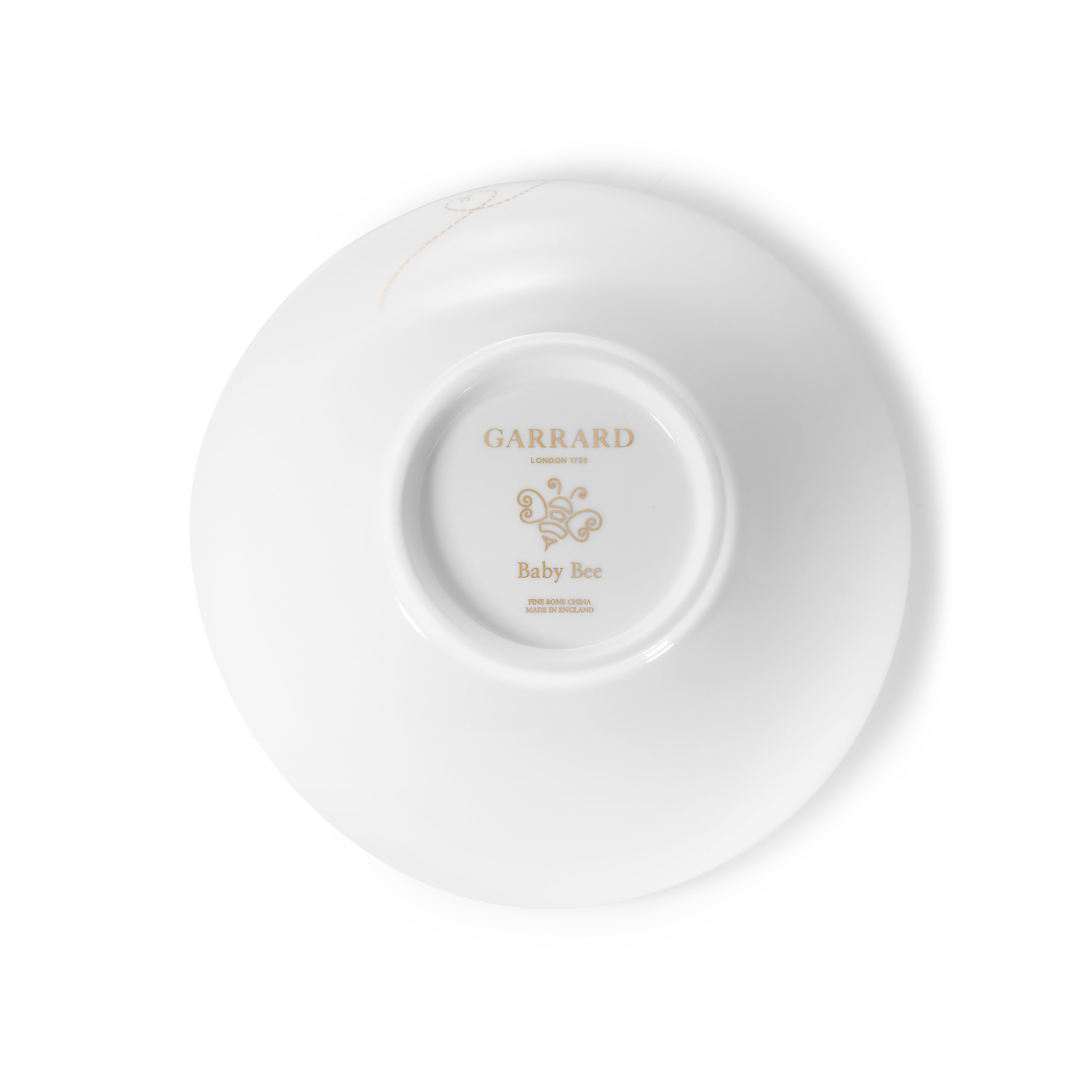 Garrard Christening New Baby Gift Baby Bee collection Bone China Three Piece Dinnerware Set 2017781 bowl bottom Garrard Christening New Baby Gift Baby Bee collection Bone China Three Piece Dinnerware Set 2017781 bowl bottom