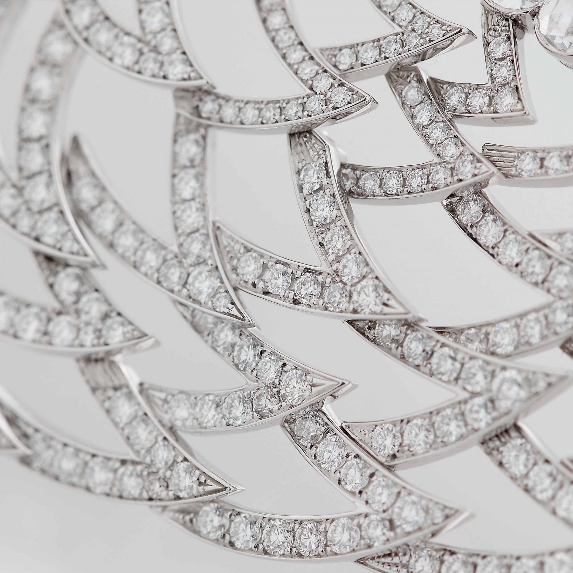 Garrard Laurel High Jewellery Diamond Tiara In 18ct White Gold 2015855 Detail