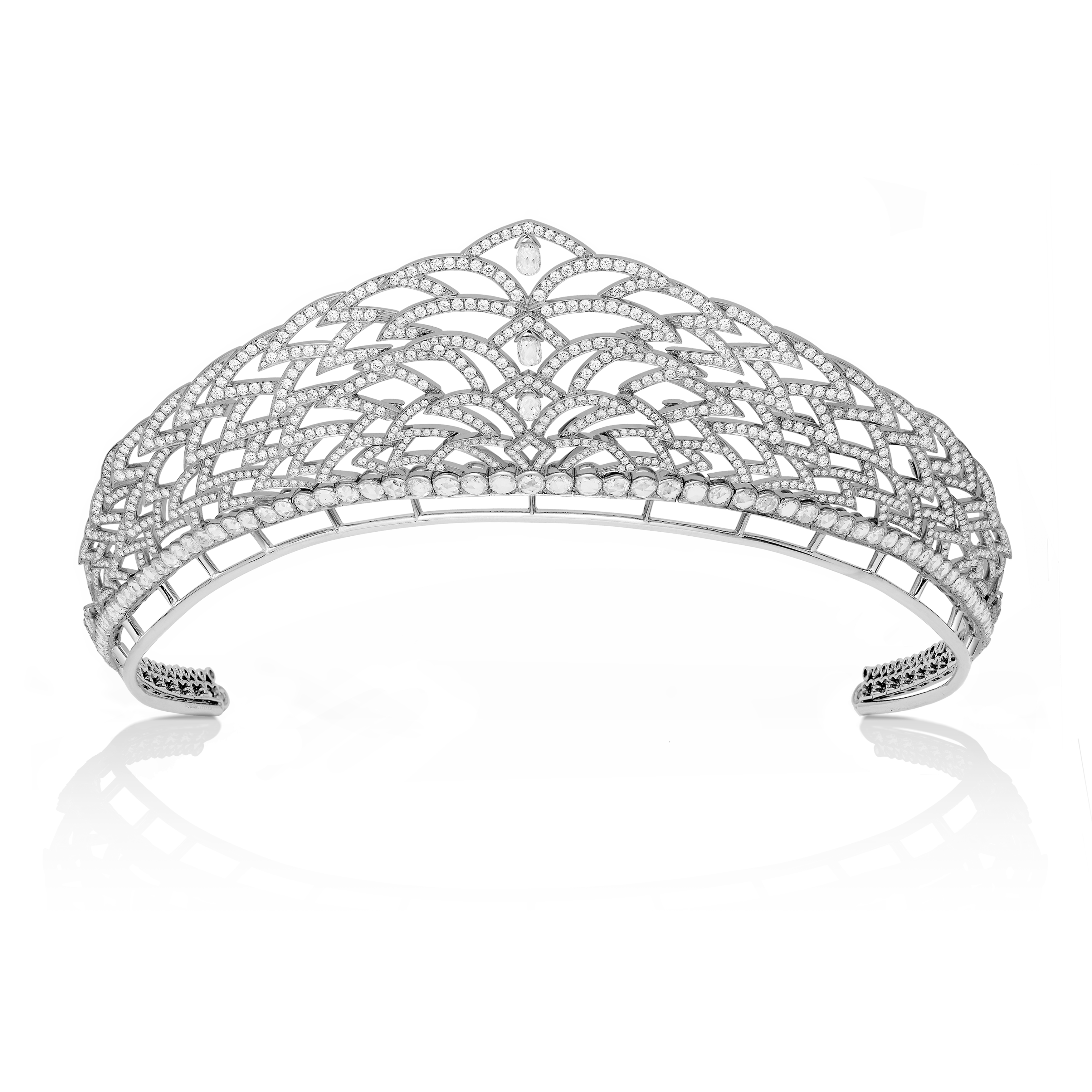 Garrard Laurel High Jewellery Diamond Tiara In 18ct White Gold 2015855 Garrard Laurel High Jewellery Diamond Tiara In 18ct White Gold 2015855