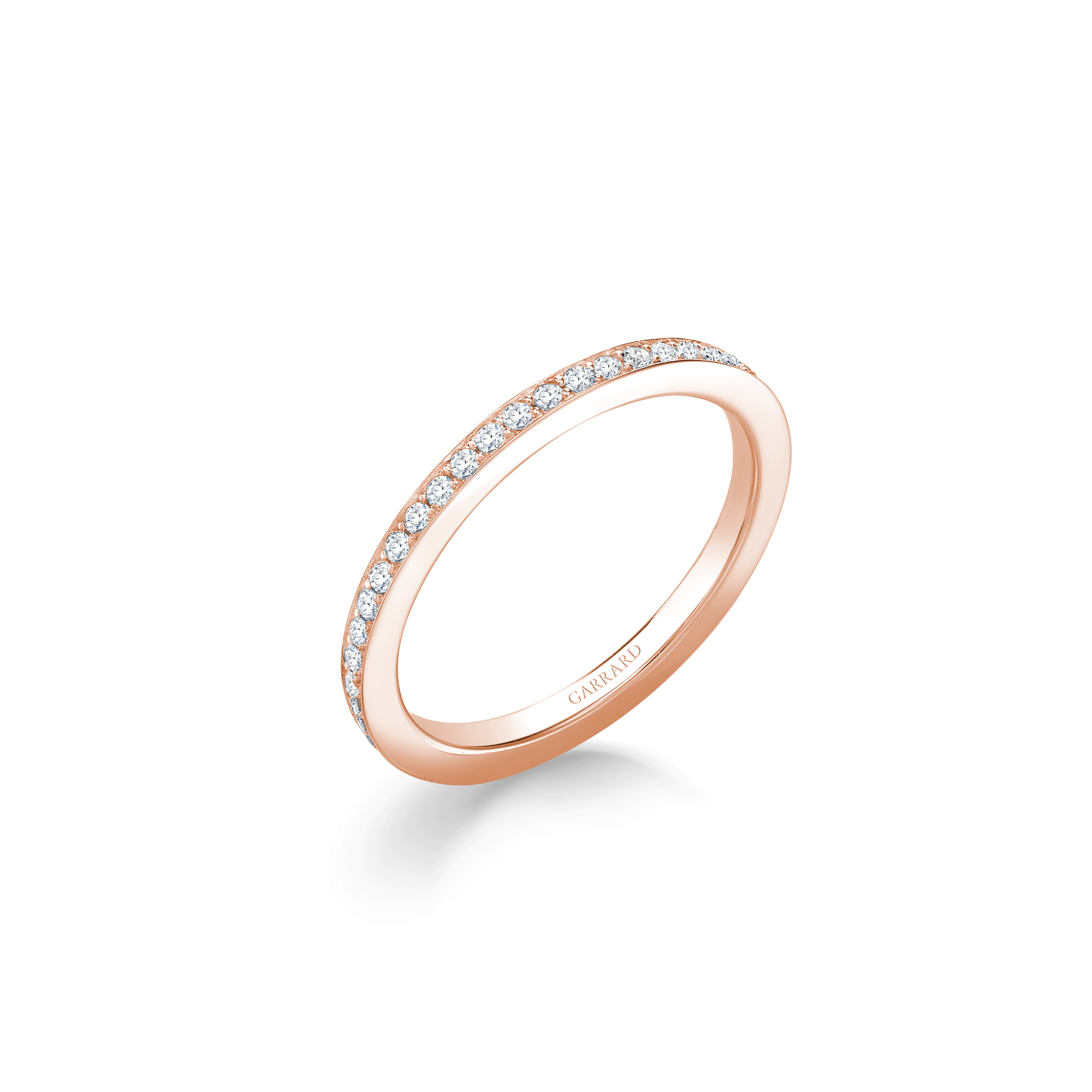 Garrard Bridal jewellery collection 1735 Diamond Eternity Band in 18ct Rose Gold 1.5mm 2017257 Garrard Bridal jewellery collection 1735 Diamond Eternity Band in 18ct Rose Gold 1.5mm 2017257